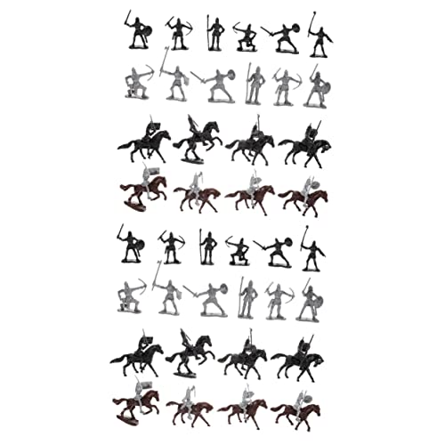 COSMEVIVI 2 Sets Kavalleriepferdmodell Ritterpferd Spielzeugmodell Figur Soldat Spielzeug Rittermodell Miniaturen Miniaturfiguren Soldatenfigur Kleine Ritterfigur Aus Kunststoff COSMEVIVI 2 Sets Kavalleriepferdmodell Ritterpferd Spielzeugmodell Figur Soldat Spielzeug Rittermodell Miniaturen Miniaturfiguren Soldatenfigur Kleine Ritterfigur Aus Kunststoff von COSMEVIVI