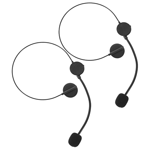 COSMEVIVI 2 Stück Cosplay Mikrofon Headset Requisite Teilig Verstellbar Fake Mikrofon Stern Kostüm Zubehör für Jahre Party Fasching Bühne COSMEVIVI 2 Stück Cosplay Mikrofon Headset Requisite Teilig Verstellbar Fake Mikrofon Stern Kostüm Zubehör für Jahre Party Fasching Bühne von COSMEVIVI