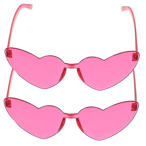 COSMEVIVI 2 Stück Dekorative Brillen Randlose Herzbrille Trendy Sonnenbrillen Brillen Partygeschenke Herzförmige Sonnenbrillen Randlose Brillen Dekorative Sonnenbrillen Festival COSMEVIVI 2 Stück Dekorative Brillen Randlose Herzbrille Trendy Sonnenbrillen Brillen Partygeschenke Herzförmige Sonnenbrillen Randlose Brillen Dekorative Sonnenbrillen Festival von COSMEVIVI