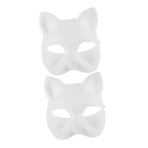 COSMEVIVI 2 Stück Handgezeichnete Blanko Maske DIY Katzengesichtsmaske Papierkatzenmaske Mädchen Gesichtsmaske Unbemalte Einfache Katzenmasken Unbemalte Katzenmasken Katzenmasken DIY COSMEVIVI 2 Stück Handgezeichnete Blanko Maske DIY Katzengesichtsmaske Papierkatzenmaske Mädchen Gesichtsmaske Unbemalte Einfache Katzenmasken Unbemalte Katzenmasken Katzenmasken DIY von COSMEVIVI