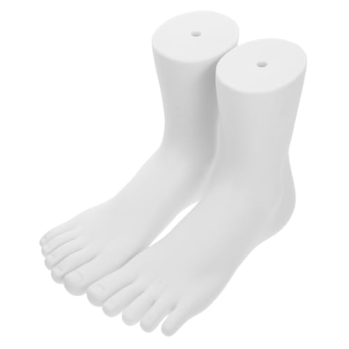 COSMEVIVI Eleganter Pvc-fußform-präsentationsständer Für Socken Schuhe Schmuck Und Armbänder Im Einzelhandel von COSMEVIVI