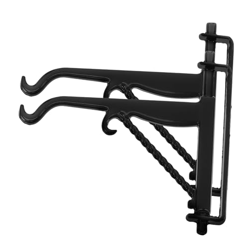 COSMEVIVI 2 Stück Mini Hakenhalter, Miniatur Lichtaufhänger, Miniatur Pflanzenhaken, Miniatur Haken, Puppenhaus Miniatur Aufhänger, Mini Aufhänger Für Licht, Mini Haushaken, Miniatur von COSMEVIVI