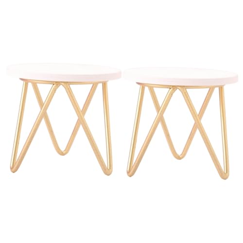 COSMEVIVI 2 Stück Mini Tischdekorationen, Mini Puppenhaustisch, Runder Kleiner Tisch, Miniatur Mini Puppenhaus Beistelltische, EIN Tisch Für Puppen, Puppenhaus Nachttisch, Puppenhaus Möbel, COSMEVIVI 2 Stück Mini Tischdekorationen, Mini Puppenhaustisch, Runder Kleiner Tisch, Miniatur Mini Puppenhaus Beistelltische, EIN Tisch Für Puppen, Puppenhaus Nachttisch, Puppenhaus Möbel, von COSMEVIVI