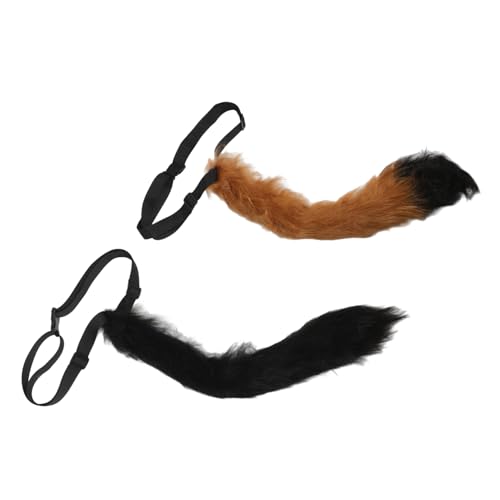 COSMEVIVI 2 Stück Plüsch Tierschwanz Fursuits Zubehör Kostüm Niedlicher Tierschwanz Cosplay Kostümschwanz Für Cosplay Zur Dekoration Tierschwanz Für Kostümschwanz Für Performance COSMEVIVI 2 Stück Plüsch Tierschwanz Fursuits Zubehör Kostüm Niedlicher Tierschwanz Cosplay Kostümschwanz Für Cosplay Zur Dekoration Tierschwanz Für Kostümschwanz Für Performance von COSMEVIVI