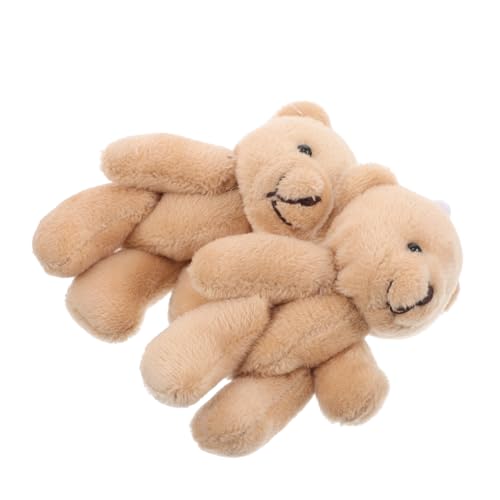 COSMEVIVI 2 Stück Plüschbärpuppen Für Puppenhaus Realistisches Stofftierspielzeug Weicher Bär Schlüsselanhänger Kindergeburtstag Basteln Hochzeit Weihnachtsdekor Tierpuppen Für Kinder COSMEVIVI 2 Stück Plüschbärpuppen Für Puppenhaus Realistisches Stofftierspielzeug Weicher Bär Schlüsselanhänger Kindergeburtstag Basteln Hochzeit Weihnachtsdekor Tierpuppen Für Kinder von COSMEVIVI