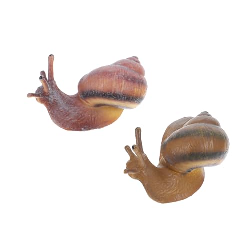 COSMEVIVI 2 Stück Schneckenmodell Simulation, Realistische Schneckenfiguren, Simulationsschneckenfigur, Simulationsschneckendekoration, Realistische Simulationsschneckenfiguren, COSMEVIVI 2 Stück Schneckenmodell Simulation, Realistische Schneckenfiguren, Simulationsschneckenfigur, Simulationsschneckendekoration, Realistische Simulationsschneckenfiguren, von COSMEVIVI