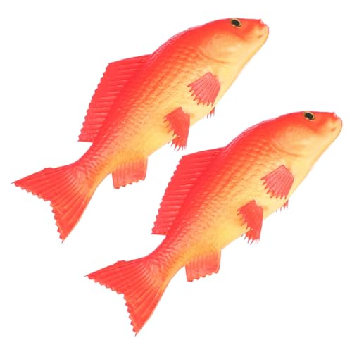 COSMEVIVI 2 Stück Simulationsfischmodell, Realistisches Fischmodell, Simulationsfischfigur, Simulationstiermodell, Künstliches Fischmodell, Pu Fischmodell, Tierfiguren, Gefälschte COSMEVIVI 2 Stück Simulationsfischmodell, Realistisches Fischmodell, Simulationsfischfigur, Simulationstiermodell, Künstliches Fischmodell, Pu Fischmodell, Tierfiguren, Gefälschte von COSMEVIVI