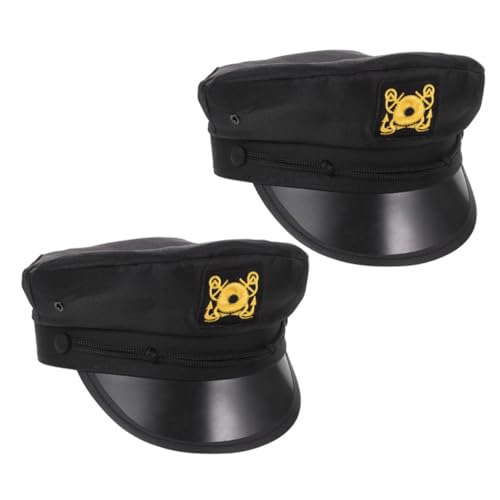 COSMEVIVI 2 Stücke Frauen Yacht Hut Sailor Tanz Hut Für Kostüm Party Nautische Sailor Kappe COSMEVIVI 2 Stücke Frauen Yacht Hut Sailor Tanz Hut Für Kostüm Party Nautische Sailor Kappe von COSMEVIVI