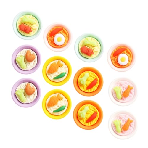 COSMEVIVI 20 Stücke Miniatur Nudeln Für Puppenhaus Lebensechte Mini Nudeln Decor Mini Zubehör von COSMEVIVI
