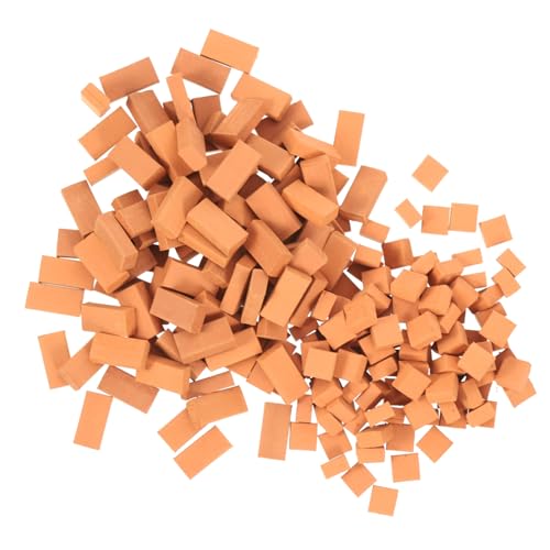 COSMEVIVI 200 Stück Ziegelspielzeug Mini Bausteine Bauspielzeug Ziegelmodelle Bausteine Miniatur Wandziegel Miniatur Ziegel Kinder Mini Ziegel Miniatur Simulationsziegel Kinderziegel COSMEVIVI 200 Stück Ziegelspielzeug Mini Bausteine Bauspielzeug Ziegelmodelle Bausteine Miniatur Wandziegel Miniatur Ziegel Kinder Mini Ziegel Miniatur Simulationsziegel Kinderziegel von COSMEVIVI