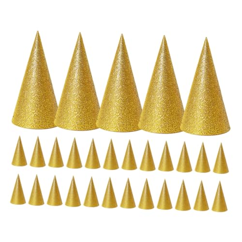 COSMEVIVI 24 Stück Geburtstagshüte, Geburtstagskegelhüte, Tragbarer Glitzerhut, Geburtstagskopfbedeckung Für Partys, Geburtstagspartyhüte, Partyhüte, Geburtstagsparty Gastgeschenke, COSMEVIVI 24 Stück Geburtstagshüte, Geburtstagskegelhüte, Tragbarer Glitzerhut, Geburtstagskopfbedeckung Für Partys, Geburtstagspartyhüte, Partyhüte, Geburtstagsparty Gastgeschenke, von COSMEVIVI