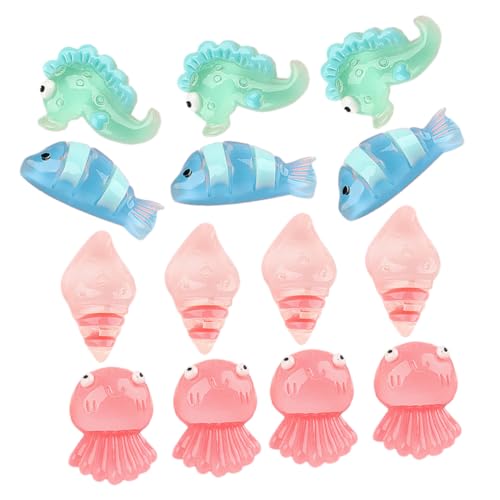 COSMEVIVI 25 Stück Teiliges Leuchtender Mini Meereslebewesen Realistische Dekofiguren für Aquarien und Raumgestaltung für Fischbehälter und Lehrausstellungen COSMEVIVI 25 Stück Teiliges Leuchtender Mini Meereslebewesen Realistische Dekofiguren für Aquarien und Raumgestaltung für Fischbehälter und Lehrausstellungen von COSMEVIVI