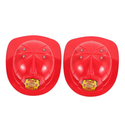 COSMEVIVI Realistisches Feuerwehrhelm-set Für Kinder 2-teilig Schutzhelm Für Feuerwehrmann-rollenspiele COSMEVIVI Realistisches Feuerwehrhelm-set Für Kinder 2-teilig Schutzhelm Für Feuerwehrmann-rollenspiele von COSMEVIVI