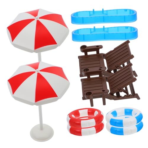 COSMEVIVI 2 Sets Miniatur Schwimmen Pool Aufblasbare Für Puppe Paddeln Pools Schwimmen Kreis Modelle COSMEVIVI 2 Sets Miniatur Schwimmen Pool Aufblasbare Für Puppe Paddeln Pools Schwimmen Kreis Modelle von COSMEVIVI
