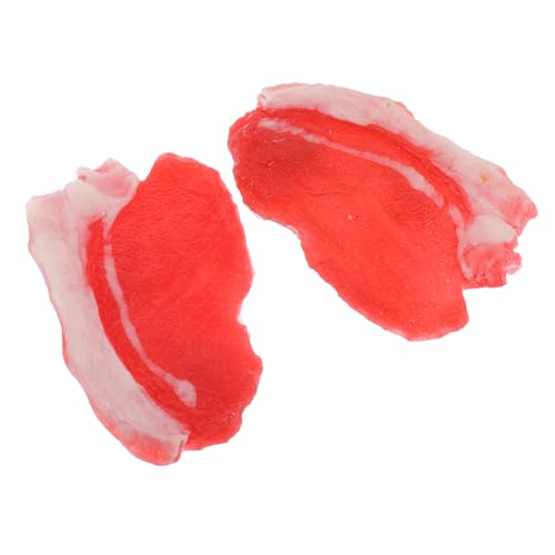 COSMEVIVI 2pcs Simulation Harz Schweinemodell Lebensmittel Requisiten Künstliche Schweinefleischfotografie Requisiten COSMEVIVI 2pcs Simulation Harz Schweinemodell Lebensmittel Requisiten Künstliche Schweinefleischfotografie Requisiten von COSMEVIVI