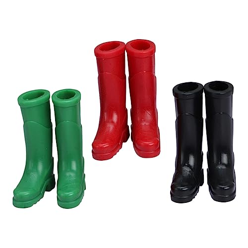 COSMEVIVI 3 Paare Mini Regenstiefel Modell und Dekorative Schuhe für Puppenhaus Miniaturszenen und Kleine Hausprops Realistische Details und Verarbeitung COSMEVIVI 3 Paare Mini Regenstiefel Modell und Dekorative Schuhe für Puppenhaus Miniaturszenen und Kleine Hausprops Realistische Details und Verarbeitung von COSMEVIVI