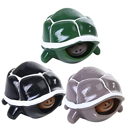 COSMEVIVI 3er Set Quetschspielzeug Schildkröte Stressabbau Fidget Für Partygeschenke Für 8 12 Jährige Ideal Für Geburtstagsfeiern Und Fidgeting von COSMEVIVI
