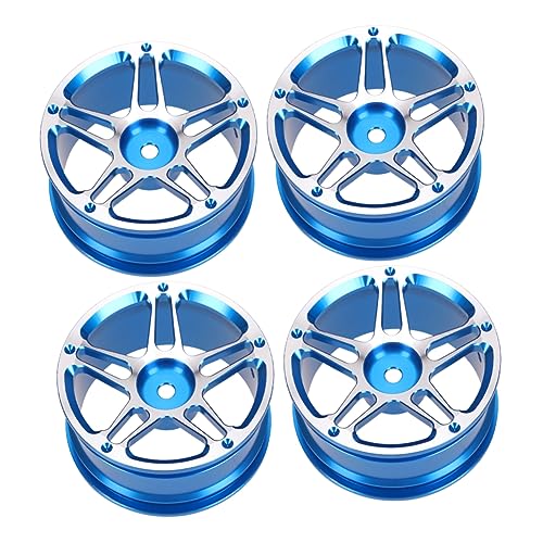 COSMEVIVI Jungen Rc Auto Spielzeug Zubehör 1 9 Zoll 1/10 Auto Modell Metall Hub 4pcs Felge Für Drift Auto COSMEVIVI Jungen Rc Auto Spielzeug Zubehör 1 9 Zoll 1/10 Auto Modell Metall Hub 4pcs Felge Für Drift Auto von COSMEVIVI