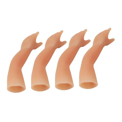 COSMEVIVI 4 Stück Imp'S Hand Trick Zauberer Winzige Hand Winzige Hand Zauberer Requisite Halloween Winzige Hand Gastgeschenk Halloween Gefälschte Hand Bühnenrequisiten Partygeschenk von COSMEVIVI