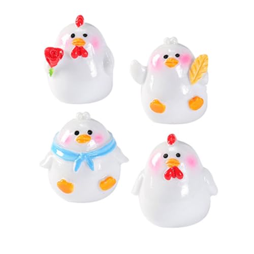 COSMEVIVI 4stücke Mini Hühner Figuren Niedliche Küken Dekoration Für Mikrolandschaften Und Garten Ornamente Für Puppenhäuser Und Kreative Deko- COSMEVIVI 4stücke Mini Hühner Figuren Niedliche Küken Dekoration Für Mikrolandschaften Und Garten Ornamente Für Puppenhäuser Und Kreative Deko- von COSMEVIVI