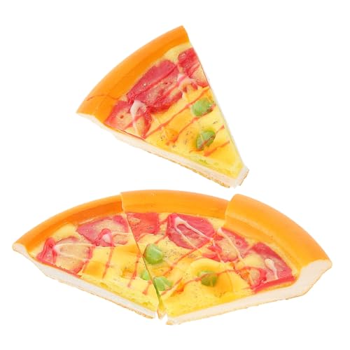 COSMEVIVI 4 Stück Simulierte Käsepizza Simulation Von Essensrequisiten Pizzaspielzeug Für Simulation Brot Requisiten Simulations-Pizza- Pizza Party Fake-Essen Zum Pu COSMEVIVI 4 Stück Simulierte Käsepizza Simulation Von Essensrequisiten Pizzaspielzeug Für Simulation Brot Requisiten Simulations-Pizza- Pizza Party Fake-Essen Zum Pu von COSMEVIVI