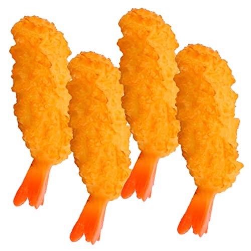 COSMEVIVI 4 Stück Simuliertes Tempura Simulation Tempura Simuliertes Display-Essen Simuliertes Fleisch Gefälschte Garnelen Gefälschtes Fleisch Kochspielzeug Gefälschtes Tempura-Modell PVC COSMEVIVI 4 Stück Simuliertes Tempura Simulation Tempura Simuliertes Display-Essen Simuliertes Fleisch Gefälschte Garnelen Gefälschtes Fleisch Kochspielzeug Gefälschtes Tempura-Modell PVC von COSMEVIVI