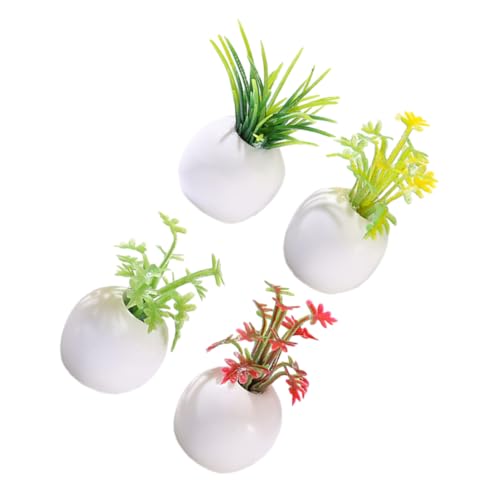 COSMEVIVI 4 Stück Sukkulenten Im Topf, Sukkulenten, Puppenhaus, Basteln, Bonsai Modell, Verzierungen, Mini Ornament, Winzige Topfpflanzen, Miniatur Dekoration, Bonsai Verzierungen, Mini COSMEVIVI 4 Stück Sukkulenten Im Topf, Sukkulenten, Puppenhaus, Basteln, Bonsai Modell, Verzierungen, Mini Ornament, Winzige Topfpflanzen, Miniatur Dekoration, Bonsai Verzierungen, Mini von COSMEVIVI