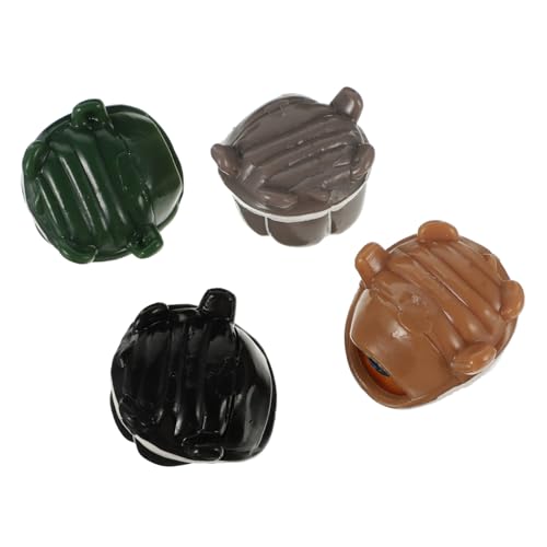 COSMEVIVI 4 Stück Teiliges Squeeze Turtle Toy mit Realistischem Simulationseffekt Dehnbares Stressspielzeug für Erwachsene und Lustiges Druckspielzeug zur Angst und Zufällige Farbe COSMEVIVI 4 Stück Teiliges Squeeze Turtle Toy mit Realistischem Simulationseffekt Dehnbares Stressspielzeug für Erwachsene und Lustiges Druckspielzeug zur Angst und Zufällige Farbe von COSMEVIVI