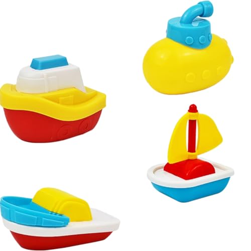 COSMEVIVI 4 Stück Wasserspielzeug Duschspielzeug Badespielzeug Für Kinder Kinderbeckenspielzeug Badewannenspielzeug Babybadespielzeug Kinderbadezimmer Wasserspielzeug Kleinkind von COSMEVIVI