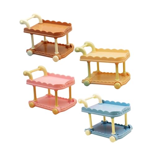 COSMEVIVI 4 Teiliger Puppenhaus Speisewagen, Miniatur Esszimmerwagen Modell, Basteldekore, Möbelornament, Esszimmerwagen Modelle, Dekoratives Mini Hausdekor, Mini Basteldekor, Miniatur COSMEVIVI 4 Teiliger Puppenhaus Speisewagen, Miniatur Esszimmerwagen Modell, Basteldekore, Möbelornament, Esszimmerwagen Modelle, Dekoratives Mini Hausdekor, Mini Basteldekor, Miniatur von COSMEVIVI