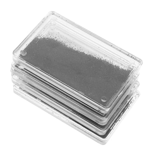 COSMEVIVI 4 Stück Eisenspäne Für Wissenschaftliche Experimente Physik-lehrinstrumente Magnetische Eisenhüllen Für Das Physiklabor Im Klassenzimmer COSMEVIVI 4 Stück Eisenspäne Für Wissenschaftliche Experimente Physik-lehrinstrumente Magnetische Eisenhüllen Für Das Physiklabor Im Klassenzimmer von COSMEVIVI