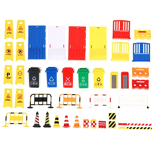 COSMEVIVI 40 Stück Straßensperren Simulationsrequisiten, Verkehrsstraßensperren Spielzeug, Miniatur Barrikade, Winziges Spielzeug, Miniatur Straßensperren Spielzeug, Verkehrsbarriere COSMEVIVI 40 Stück Straßensperren Simulationsrequisiten, Verkehrsstraßensperren Spielzeug, Miniatur Barrikade, Winziges Spielzeug, Miniatur Straßensperren Spielzeug, Verkehrsbarriere von COSMEVIVI