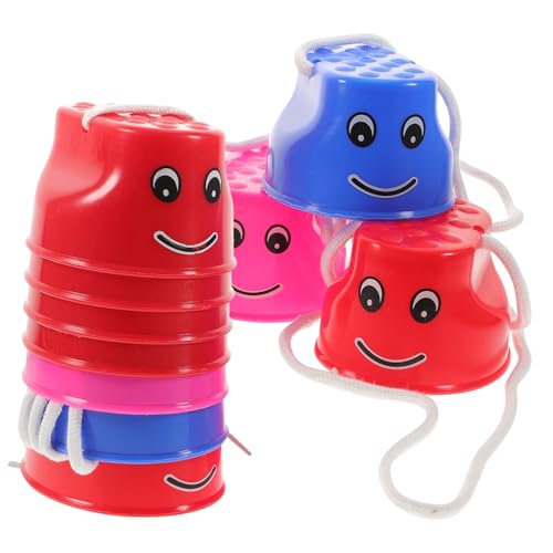 COSMEVIVI 5 Paar Stelzenschuhe Kinder Hindernisparcours Kindergarten Kinderspielzeug Kinder Stepper Spielzeug Kinder Balance Eimer Balancierende Stelzen Für Kinder Kleinkindspielzeug Kinder COSMEVIVI 5 Paar Stelzenschuhe Kinder Hindernisparcours Kindergarten Kinderspielzeug Kinder Stepper Spielzeug Kinder Balance Eimer Balancierende Stelzen Für Kinder Kleinkindspielzeug Kinder von COSMEVIVI
