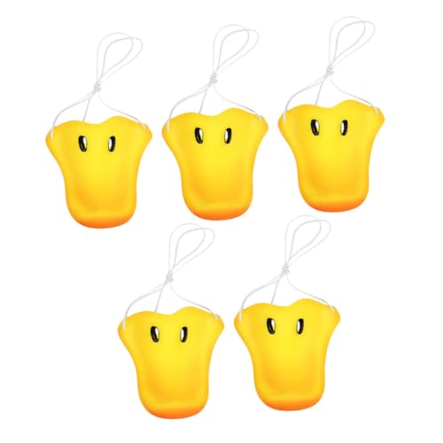 COSMEVIVI 5 Stück Teiliges Enten Schnabel Kostümset Realistische Tiernasen Maske für Cosplay Party Karneval Bühnenauftritte und Tragbar von COSMEVIVI