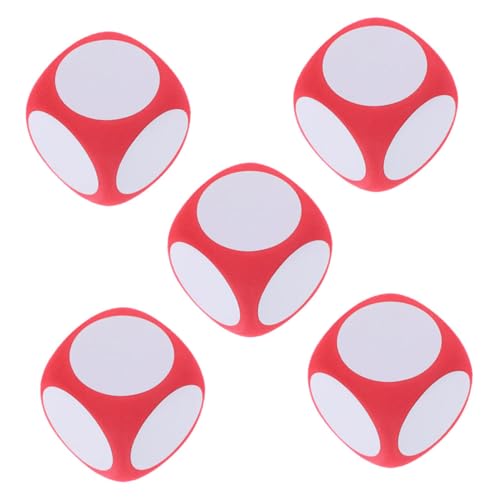 COSMEVIVI 5 Stück Würfel, Lehrwürfel, Blankowürfel, Unfertige Würfel, Klassenzimmerwürfel, Beidseitige Würfel, DIY Blanko Schaumstoffwürfel, Trocken Abwischbare Würfel, Riesige Würfel, COSMEVIVI 5 Stück Würfel, Lehrwürfel, Blankowürfel, Unfertige Würfel, Klassenzimmerwürfel, Beidseitige Würfel, DIY Blanko Schaumstoffwürfel, Trocken Abwischbare Würfel, Riesige Würfel, von COSMEVIVI