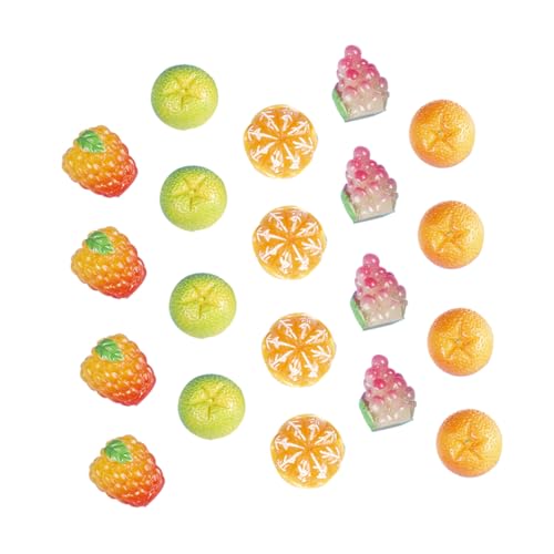 COSMEVIVI 50 Stücke Miniatur Simulation Früchte Mini Fake Fruit DIY Handcraft Entzückende COSMEVIVI 50 Stücke Miniatur Simulation Früchte Mini Fake Fruit DIY Handcraft Entzückende von COSMEVIVI