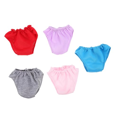 COSMEVIVI 5st 18-Zoll-puppenhöschen Spielzeugpuppenhöschen Wiederverwendbar Höschen Für Puppen Puppenunterhose Puppen Höschen Puppenhöschen-Accessoire Wiederverwendbare Puppenhöschen Stoff COSMEVIVI 5st 18-Zoll-puppenhöschen Spielzeugpuppenhöschen Wiederverwendbar Höschen Für Puppen Puppenunterhose Puppen Höschen Puppenhöschen-Accessoire Wiederverwendbare Puppenhöschen Stoff von COSMEVIVI