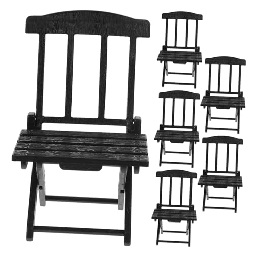 COSMEVIVI 6 Stück Puppenhausstuhl, Mikrolandschaft, Mini Strandstuhl, Miniaturhausdekor, Miniaturhausstuhl, Minihausornament, Miniaturstuhldekor, Puppenhausmöbel, Ministuhlmodell COSMEVIVI 6 Stück Puppenhausstuhl, Mikrolandschaft, Mini Strandstuhl, Miniaturhausdekor, Miniaturhausstuhl, Minihausornament, Miniaturstuhldekor, Puppenhausmöbel, Ministuhlmodell von COSMEVIVI