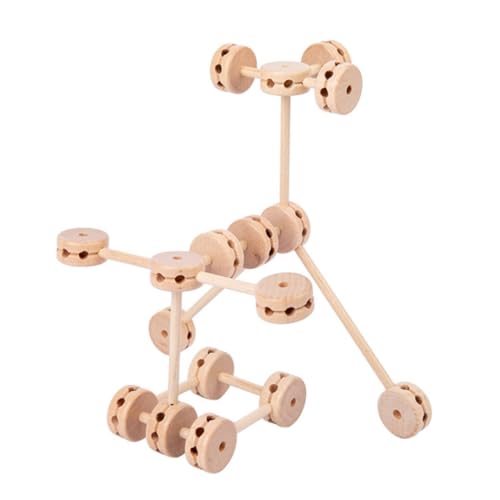 COSMEVIVI 60 Teiliges Holzbausteine Set Für Lustige Und Lehrreiche Bauklötze Für Frühe Bildung Kreatives Für Kleinkinder Und Vorschulkinder COSMEVIVI 60 Teiliges Holzbausteine Set Für Lustige Und Lehrreiche Bauklötze Für Frühe Bildung Kreatives Für Kleinkinder Und Vorschulkinder von COSMEVIVI