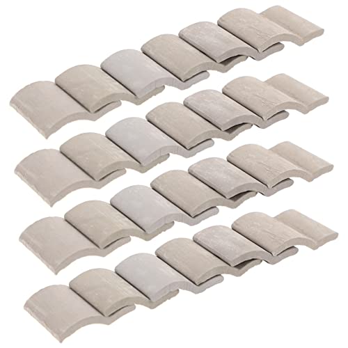 COSMEVIVI 60Stücke Miniaturziegel Teiliges für DIY Simulierte Fliesenmodell für Puppenhauszubehör und Sandtischdekoration Kreative und Mikro Landschaften COSMEVIVI 60Stücke Miniaturziegel Teiliges für DIY Simulierte Fliesenmodell für Puppenhauszubehör und Sandtischdekoration Kreative und Mikro Landschaften von COSMEVIVI