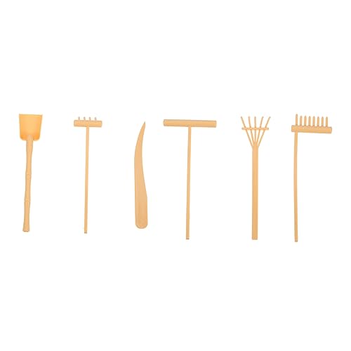 COSMEVIVI 6stücke Zen Rechen Teiliges Sand Rake Aus Langlebigem Mini Rake Spielzeug Für Kreative Sandmalerei Und Attraktive Desktop-Dekoration Für Erwachsene COSMEVIVI 6stücke Zen Rechen Teiliges Sand Rake Aus Langlebigem Mini Rake Spielzeug Für Kreative Sandmalerei Und Attraktive Desktop-Dekoration Für Erwachsene von COSMEVIVI