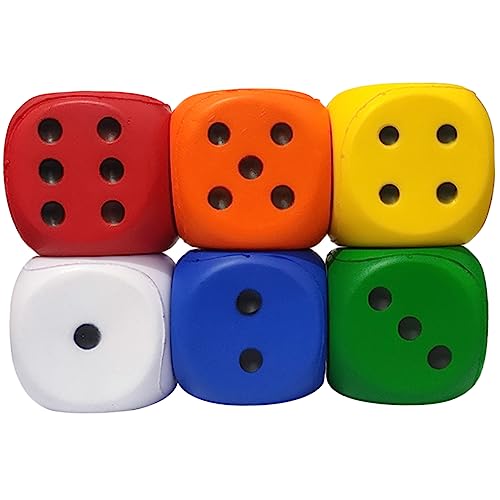 COSMEVIVI 6st Schwamm Feste Würfel Große Würfel Sensorisches Spielzeug Gefälschte Schaumstoffwürfel Würfel- Lustige Würfelspielzeuge Würfel Dekoration Spielschaumwürfel Polyurethan COSMEVIVI 6st Schwamm Feste Würfel Große Würfel Sensorisches Spielzeug Gefälschte Schaumstoffwürfel Würfel- Lustige Würfelspielzeuge Würfel Dekoration Spielschaumwürfel Polyurethan von COSMEVIVI