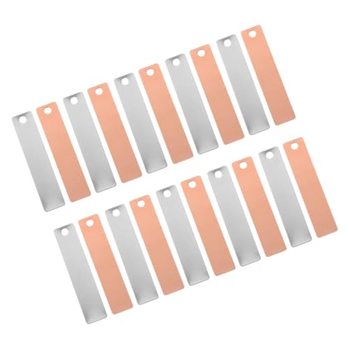 COSMEVIVI 8 Paar Batterieelektrodenblätter, Zinkanoden, Zubehör Für Fruchtbatterieexperimente, Elektrodenstreifen Für Experimente, DIY Materialien Für Fruchtbatterien, Kupferstreifen Für von COSMEVIVI