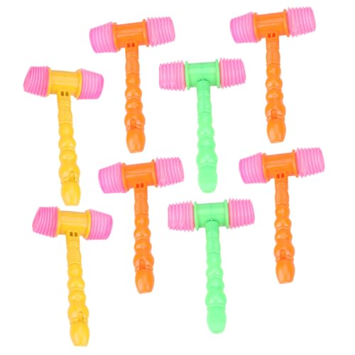 COSMEVIVI 8 Stück Zeug Teiliges mit Quietschfunktion für Interaktives Hammer für Geburtstags Zufällige Farbe COSMEVIVI 8 Stück Zeug Teiliges mit Quietschfunktion für Interaktives Hammer für Geburtstags Zufällige Farbe von COSMEVIVI