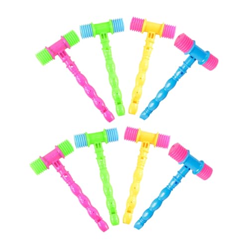 COSMEVIVI 8st Hammer Tank Musikalisches Spielzeug Kinder Geben Spielzeug Vor Kleiner Plüsch-schlüsselanhänger Spielzeug Für Die Frühe Entwicklung Musikhammer-Spielzeug Spielzeuge PVC von COSMEVIVI