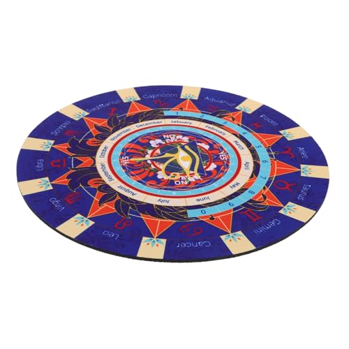 COSMEVIVI Seelenpendel Wahrsagebrett Matte Wicca Altar Zubehör Astrologie Matte Pad COSMEVIVI Seelenpendel Wahrsagebrett Matte Wicca Altar Zubehör Astrologie Matte Pad von COSMEVIVI