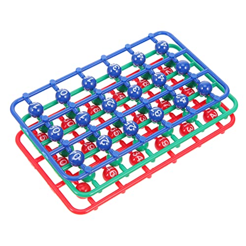 COSMEVIVI Kugel 49 Stücke Tombola Zahlen Bingo Spiel Requisiten Robust Material Für Party von COSMEVIVI