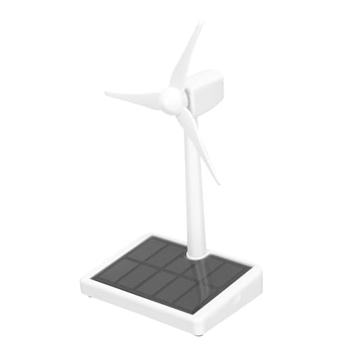 COSMEVIVI DIY Solar Windmühle aus Robustem Solarbetriebenes Experimentierset für Fördert Physikverständnis und Kreatives Lernen für Garten und Schulunterricht von COSMEVIVI