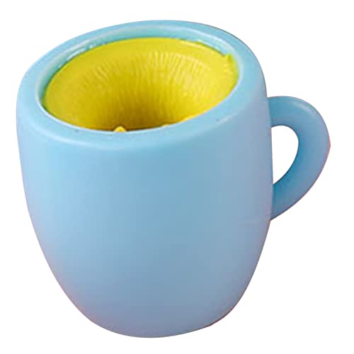 COSMEVIVI Knetball Kinder Dekompressionsbecher Spielzeug Becherförmiger Quetschball Partygeschenke Stressball Kinder Quetschball Kinder Quetschbecher Quetschbälle Kinder Erwachsene Sensorischer von COSMEVIVI
