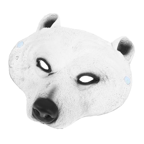 COSMEVIVI 3D PU Tiermaske Exquisite Polarbären Maske Für Kostümpartys Karneval Und Maskeraden Dekorative Maskerade Requisite Für Unvergessliche Feierlichkeiten COSMEVIVI 3D PU Tiermaske Exquisite Polarbären Maske Für Kostümpartys Karneval Und Maskeraden Dekorative Maskerade Requisite Für Unvergessliche Feierlichkeiten von COSMEVIVI